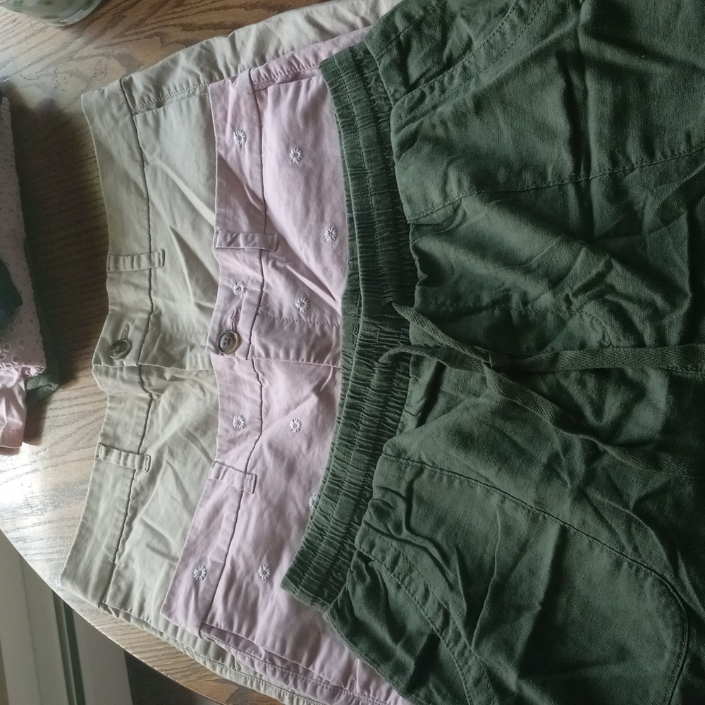 3 pair shorts size 12